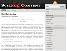 Tablet Screenshot of blog.warningsciencecontent.com